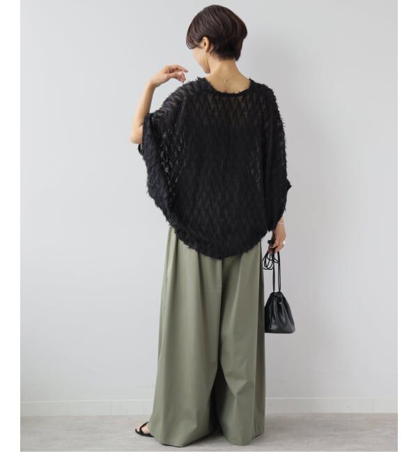 JOURNAL STANDARD relume「シアーカットジャガードポンチョシャツ」|シャツ・ブラウス|