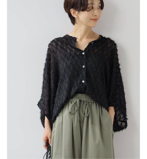 JOURNAL STANDARD relume「シアーカットジャガードポンチョシャツ」|シャツ・ブラウス|