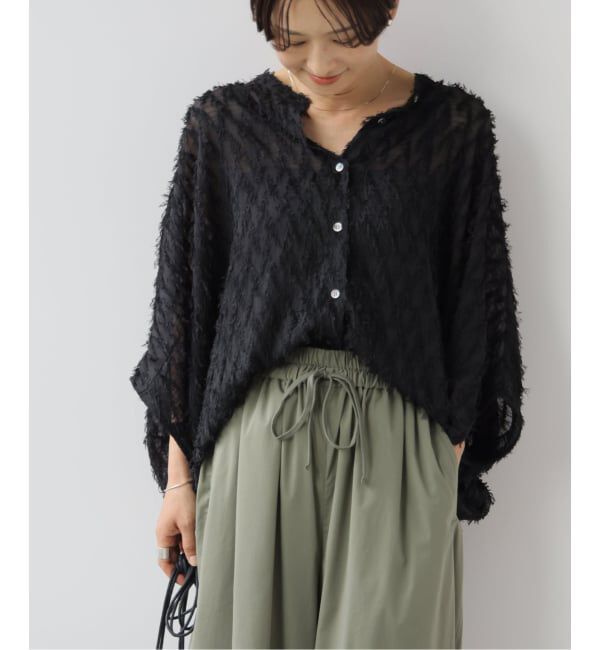 JOURNAL STANDARD relume「シアーカットジャガードポンチョシャツ」|シャツ・ブラウス|
