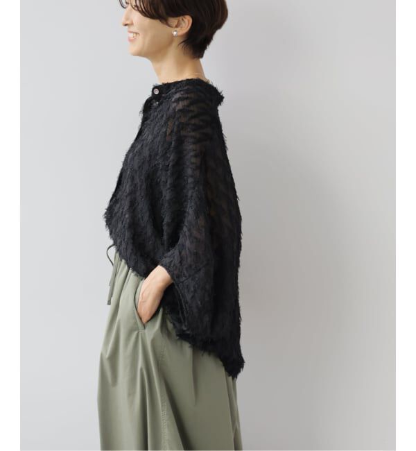 JOURNAL STANDARD relume「シアーカットジャガードポンチョシャツ」|シャツ・ブラウス|