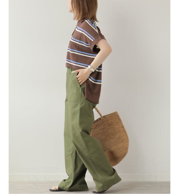 JOURNAL STANDARD relume「ボーダーニットポロシャツ」|ポロシャツ|