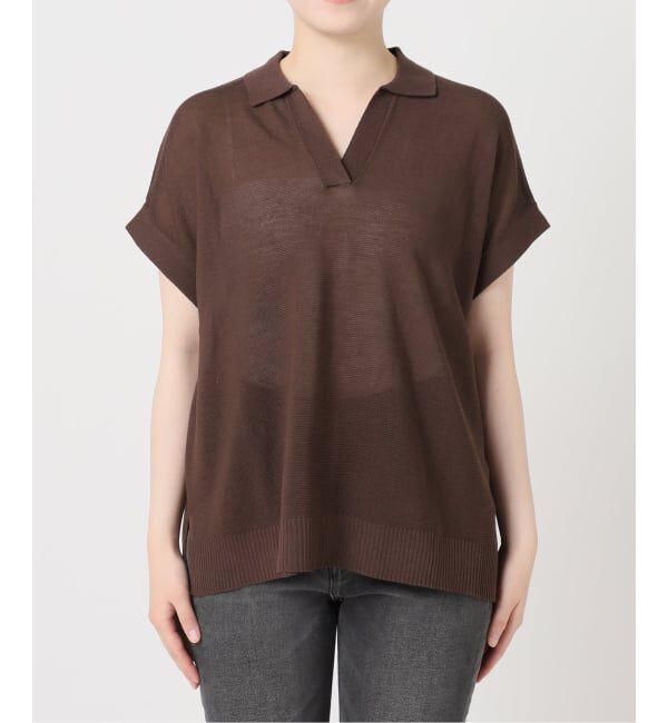 JOURNAL STANDARD relume「ボーダーニットポロシャツ」|ポロシャツ|