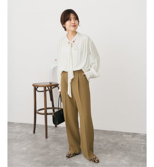 Spick and Span「ボウタイブラウス」|シャツ・ブラウス|