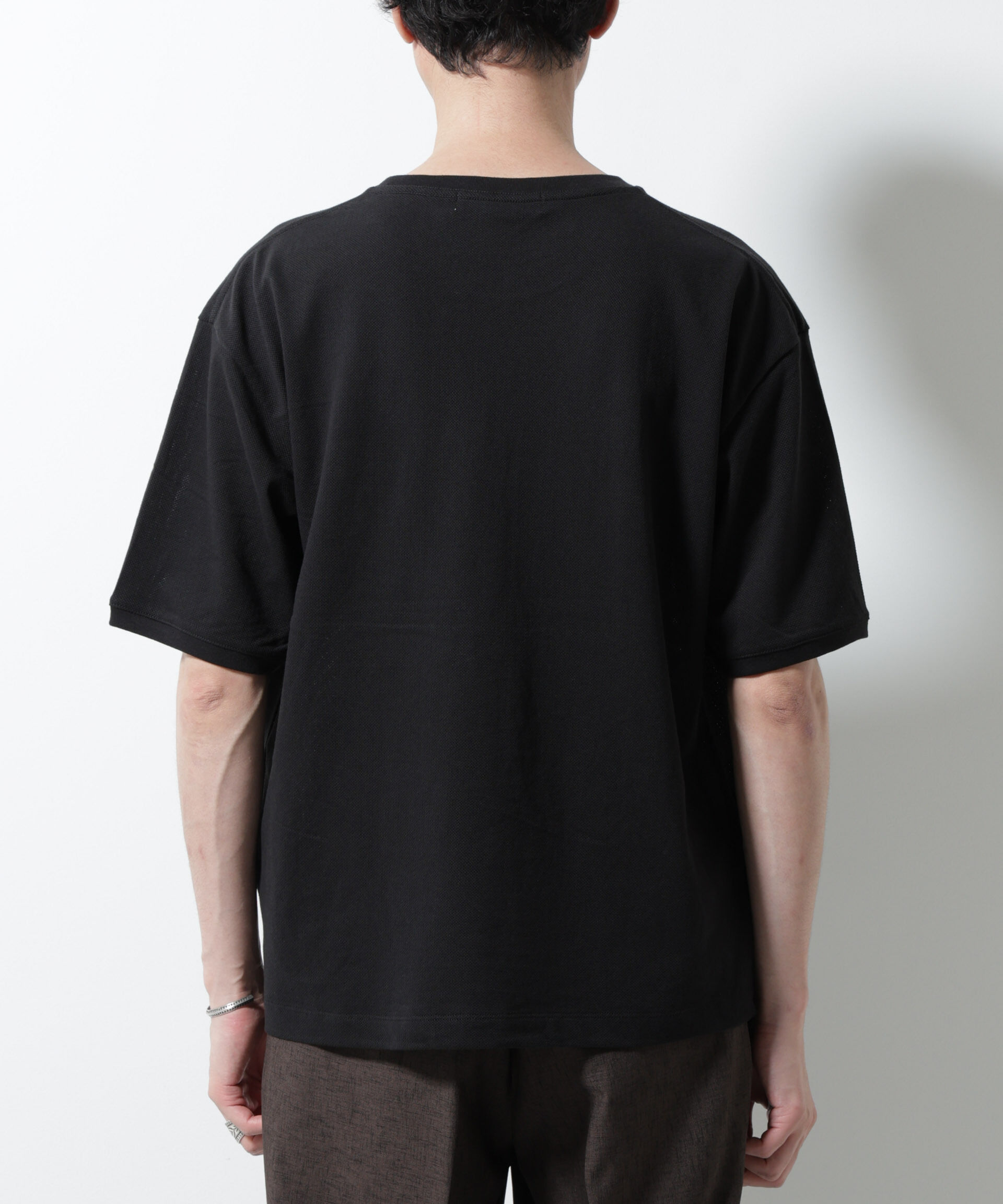 NANO universe「エアパッセージ ジャージーTシャツ 半袖」|Tシャツ・カットソー|