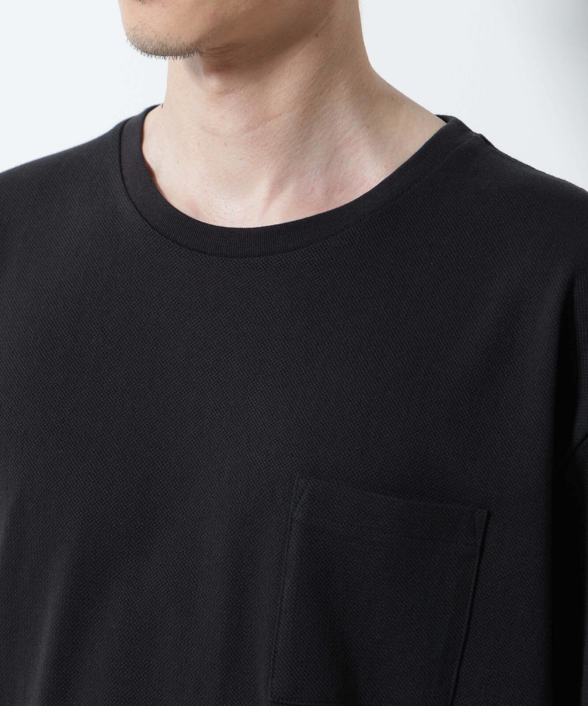 NANO universe「エアパッセージ ジャージーTシャツ 半袖」|Tシャツ・カットソー|