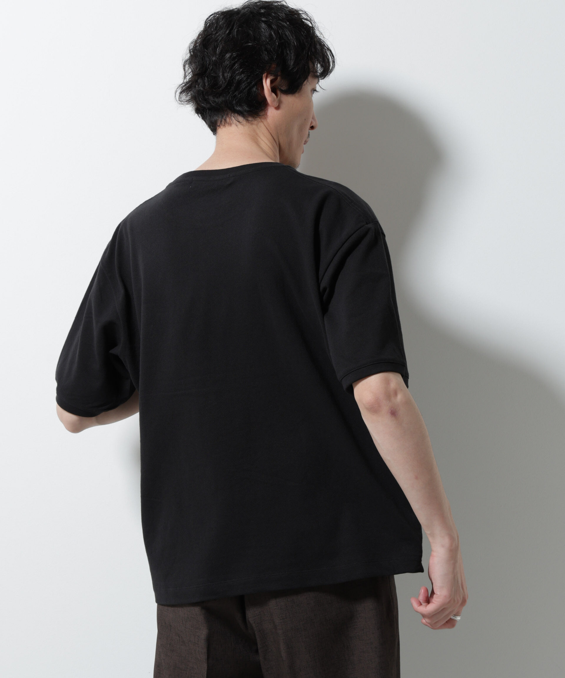 NANO universe「エアパッセージ ジャージーTシャツ 半袖」|Tシャツ・カットソー|