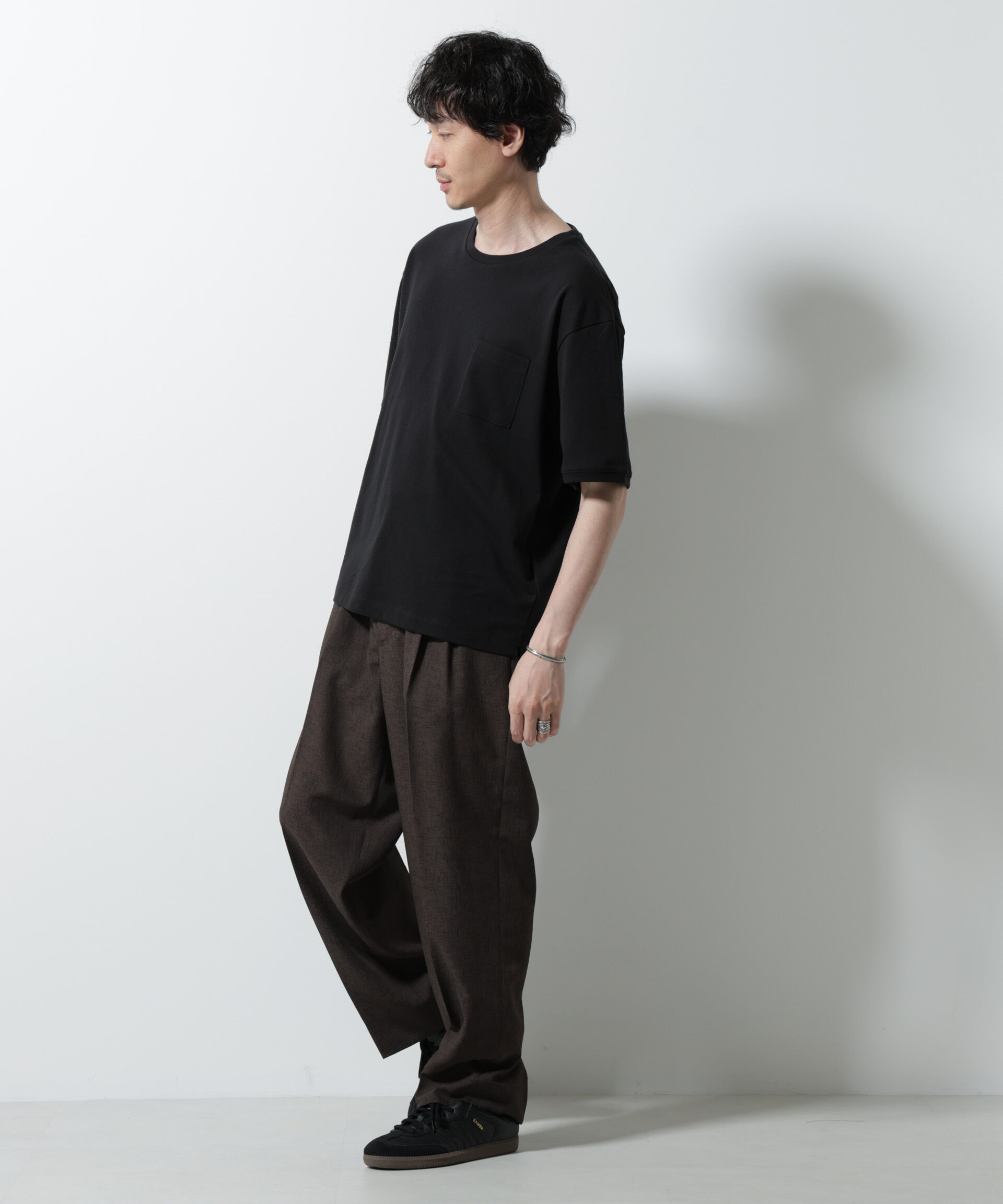 NANO universe「エアパッセージ ジャージーTシャツ 半袖」|Tシャツ・カットソー|