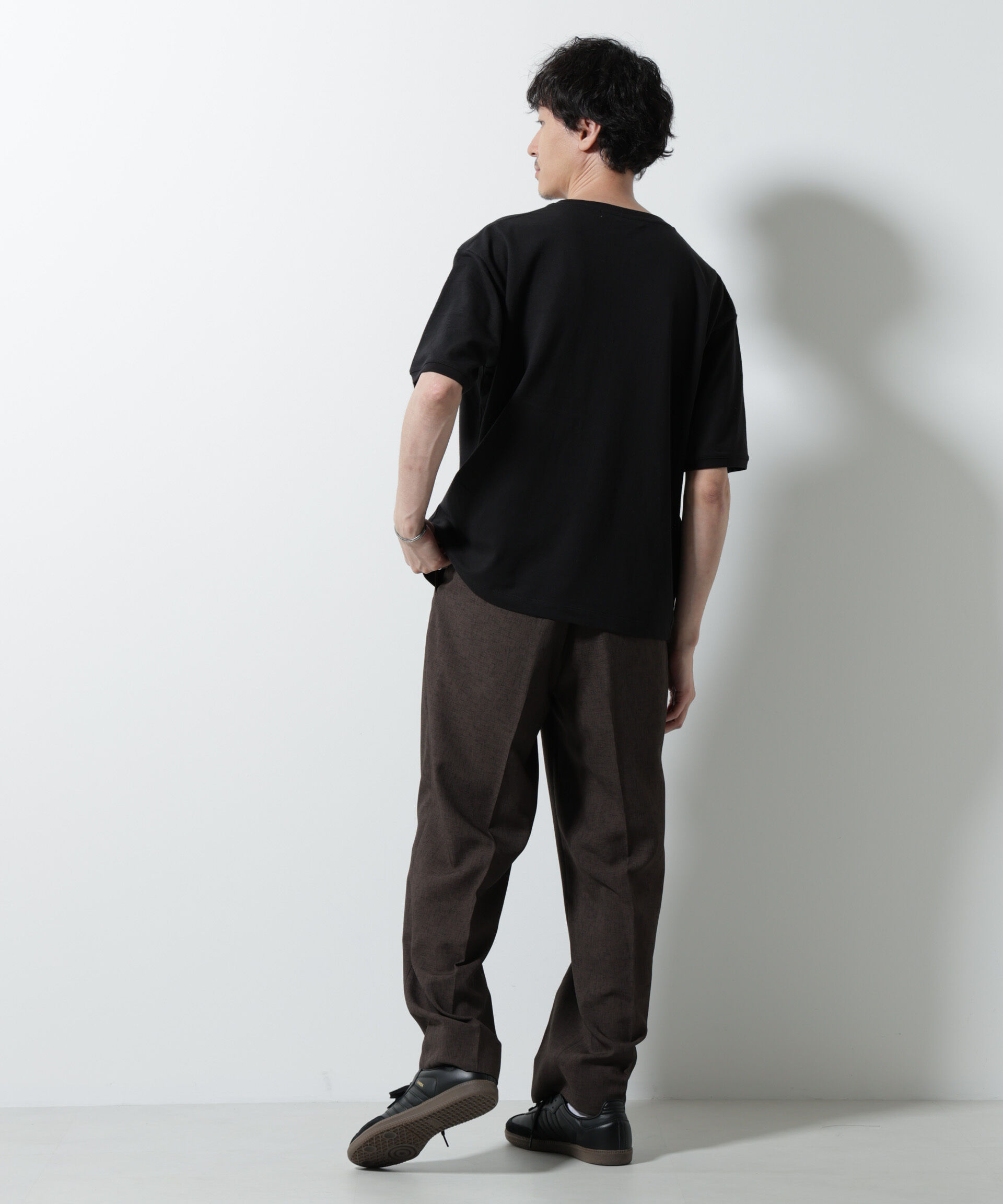 NANO universe「エアパッセージ ジャージーTシャツ 半袖」|Tシャツ・カットソー|