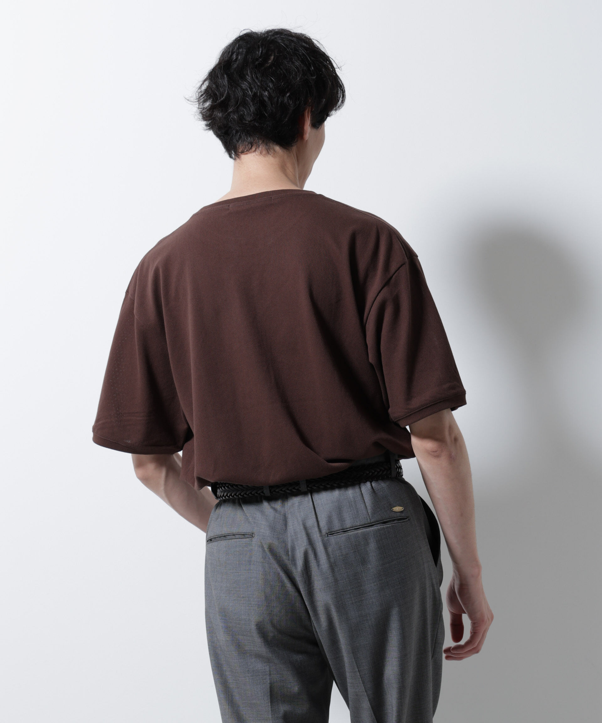 NANO universe「エアパッセージ ジャージーTシャツ 半袖」|Tシャツ・カットソー|