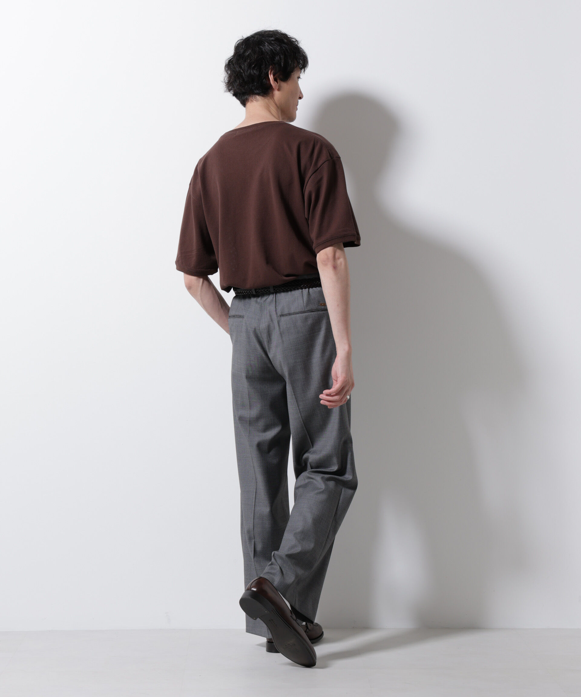NANO universe「エアパッセージ ジャージーTシャツ 半袖」|Tシャツ・カットソー|