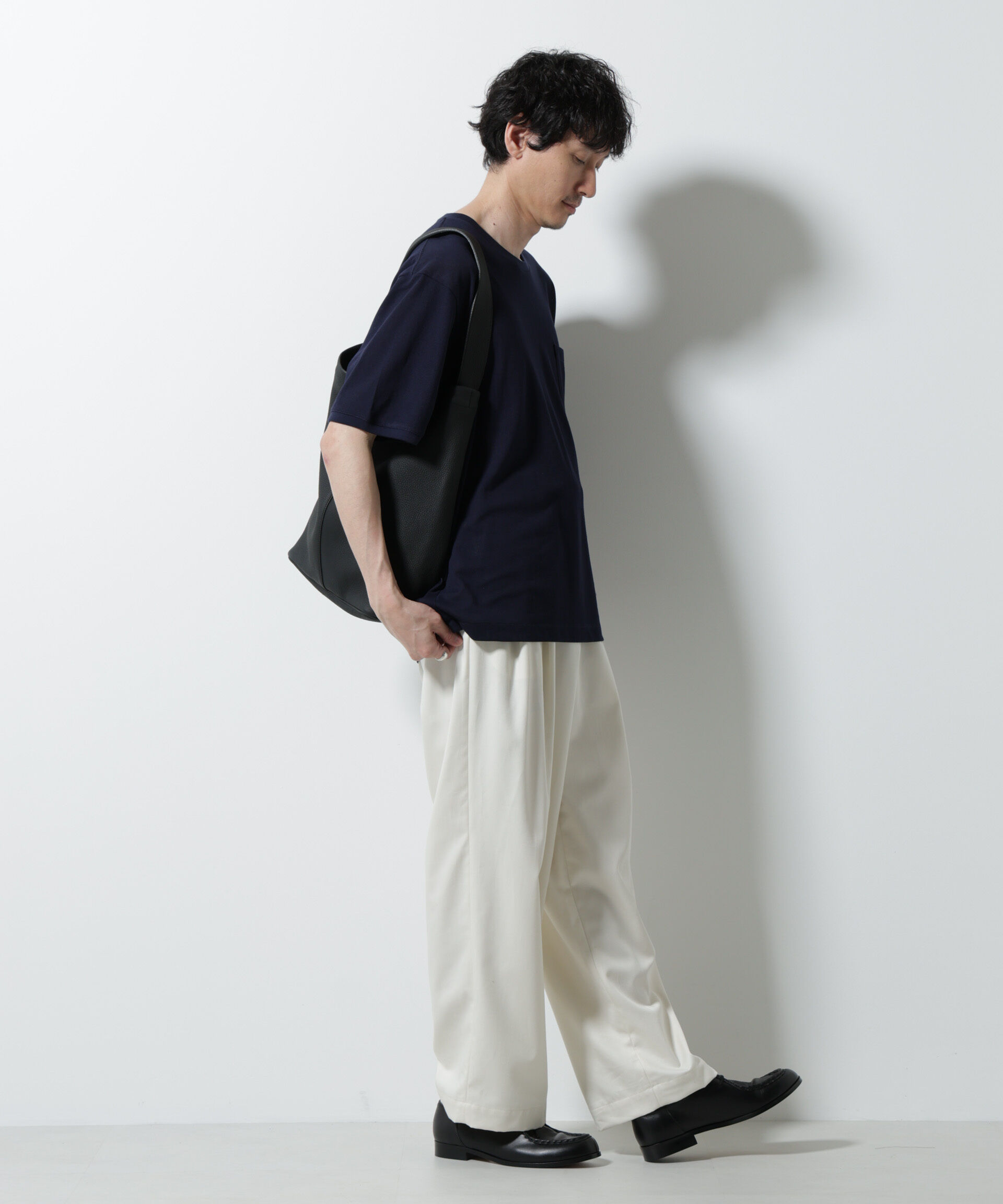 NANO universe「エアパッセージ ジャージーTシャツ 半袖」|Tシャツ・カットソー|