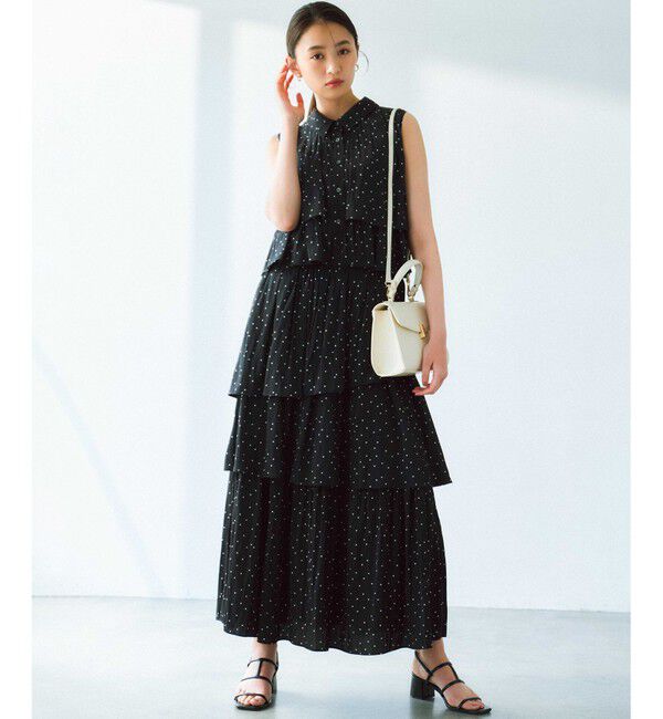 組曲「【入江未悠さんコラボ】ギャザーライトデシンティアード スカート」|スカート|