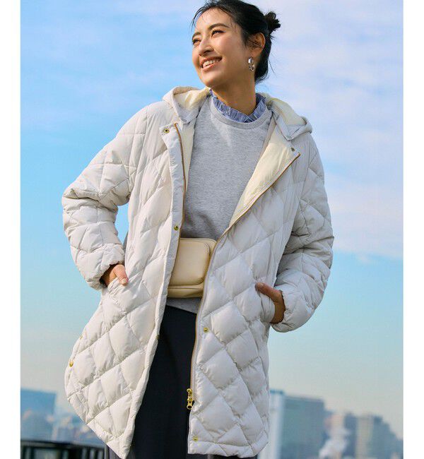 23区「【VERY・CLASSY.掲載】ドレープツイル アシンメトリー ワイド パンツ」|その他|