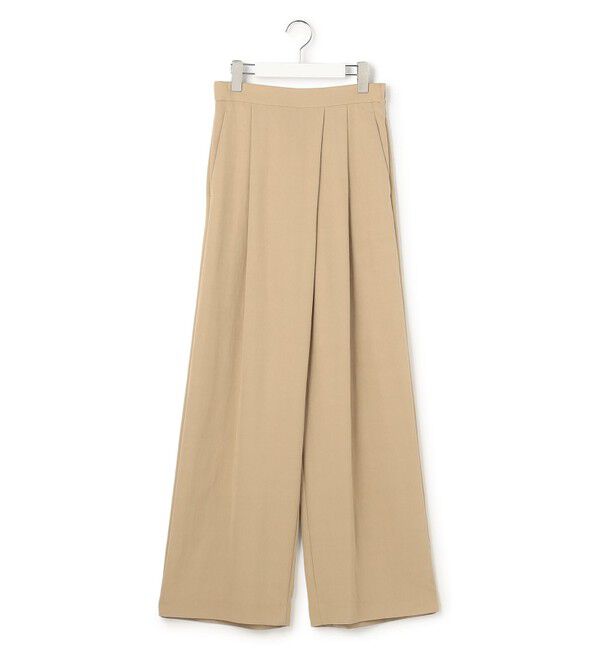 23区「【VERY・CLASSY.掲載】ドレープツイル アシンメトリー ワイド パンツ」|その他|