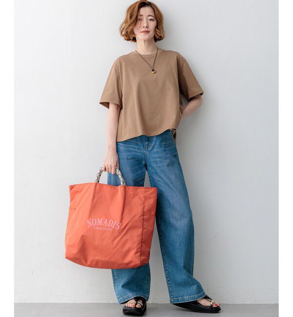 23区「スビンギザコットン フレア Tシャツ」|Tシャツ・カットソー|