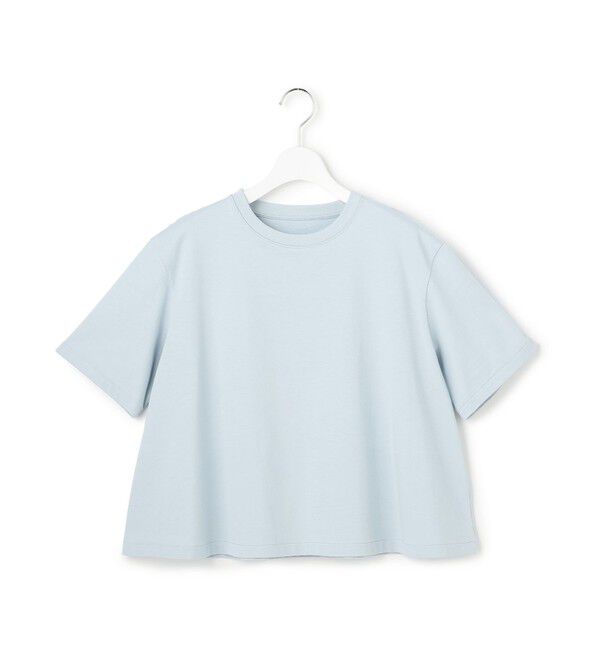 23区「スビンギザコットン フレア Tシャツ」|Tシャツ・カットソー|