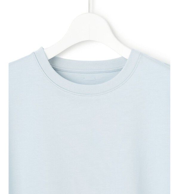 23区「スビンギザコットン フレア Tシャツ」|Tシャツ・カットソー|