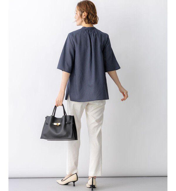 23区「【CanCam掲載】リネンレーヨンストレッチ テーパード パンツ」|その他|