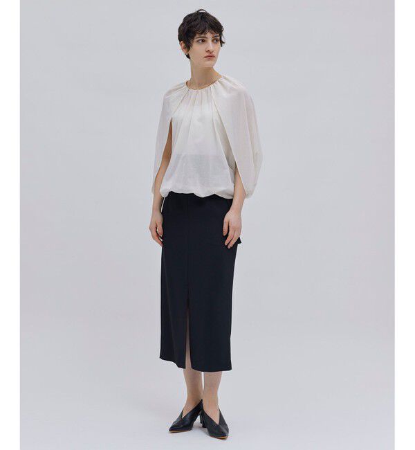 BEIGE,「【洗える】BAC / バルーンシルエットブラウス」|シャツ・ブラウス|