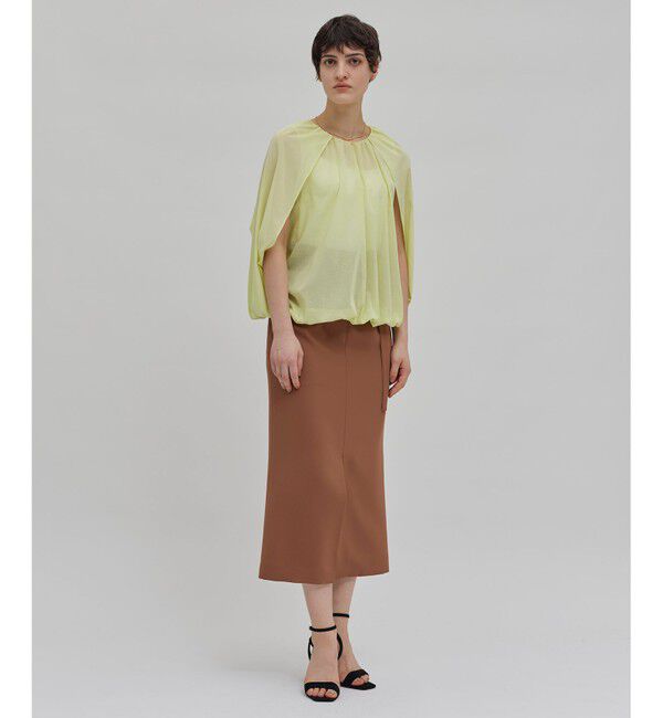 BEIGE,「【洗える】BAC / バルーンシルエットブラウス」|シャツ・ブラウス|