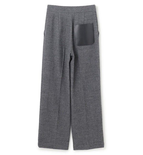 BEIGE,「MILLAM / フェイクレザーパッチワイドパンツ」|その他|