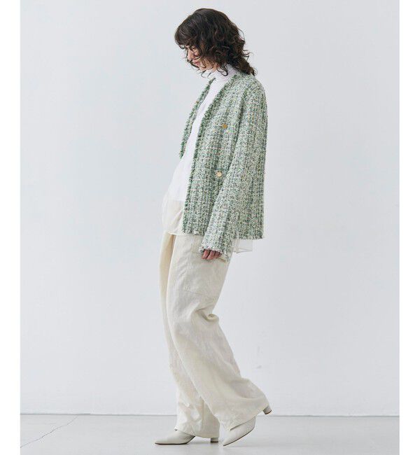BEIGE,「【定番・新色追加】SORE / コットンシアーハイネックカットソー」|Tシャツ・カットソー|