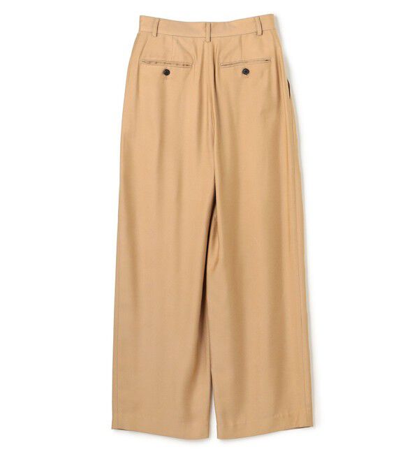 BEIGE,「【Oggi 10月号掲載】COBURN / シルク混2タックカーヴィーワイドパンツ」|その他|