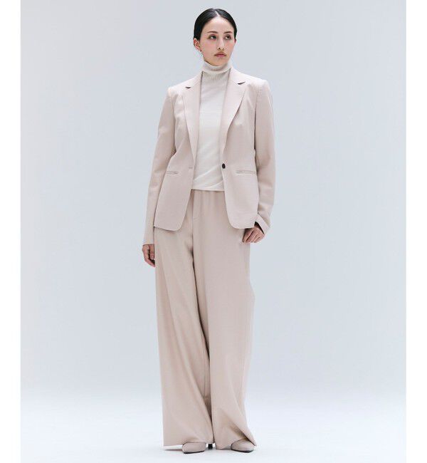 BEIGE,「【Lsize・セットアップ対応】CORBY / ウールイージーワイドパンツ」|その他|