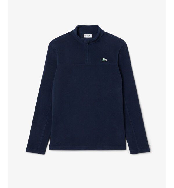 LACOSTE「マイクロフリースハーフジップゴルフトップ」|スウェット・ジャージ|