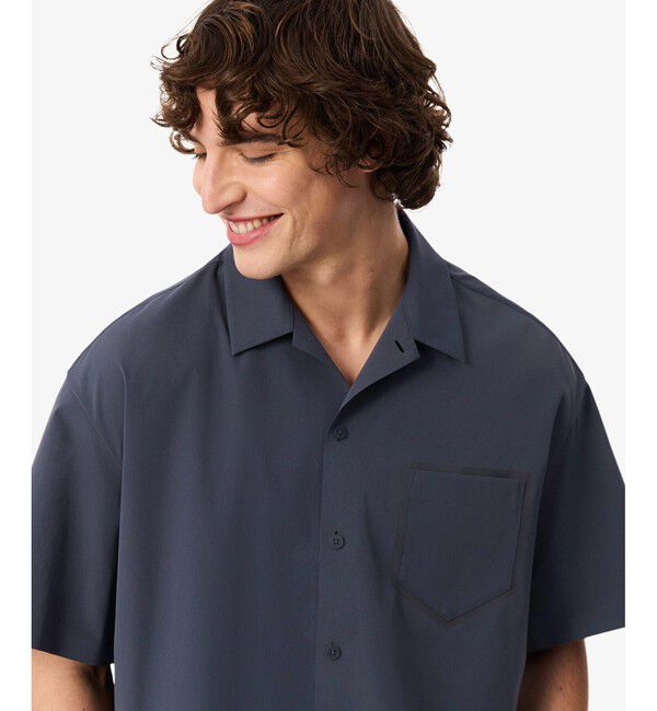 LACOSTE「撥水防風ストレッチオープンカラーシャツ」|シャツ・ブラウス|