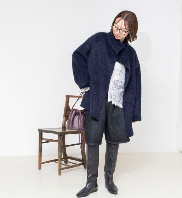 Rie Miller「ヤクリバー風ニットコート」|その他|