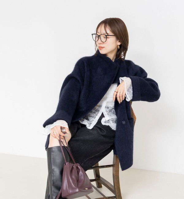 Rie Miller「ヤクリバー風ニットコート」|その他|