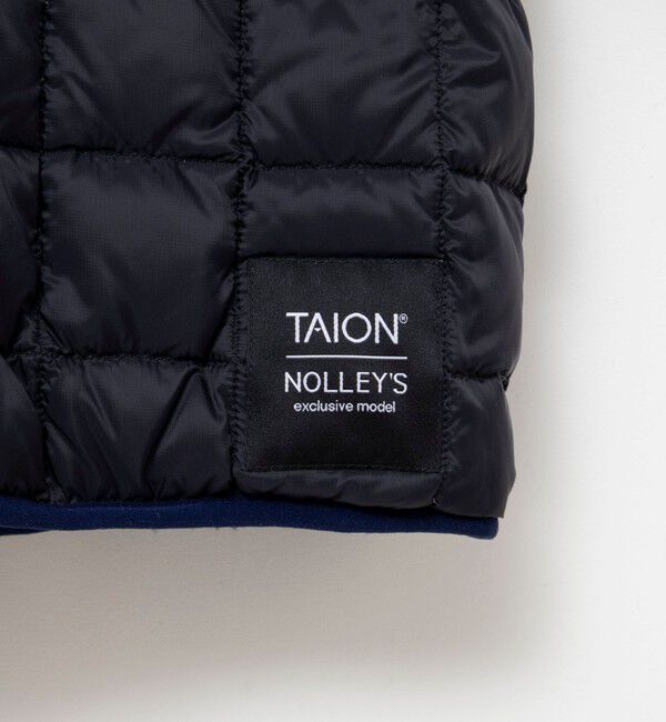 NOLLEY'S「【WEB＆一部店舗限定色アイテム】【TAION/タイオン】ボア&times;ダウンフードロング(リバーシブル)」|ダウン|