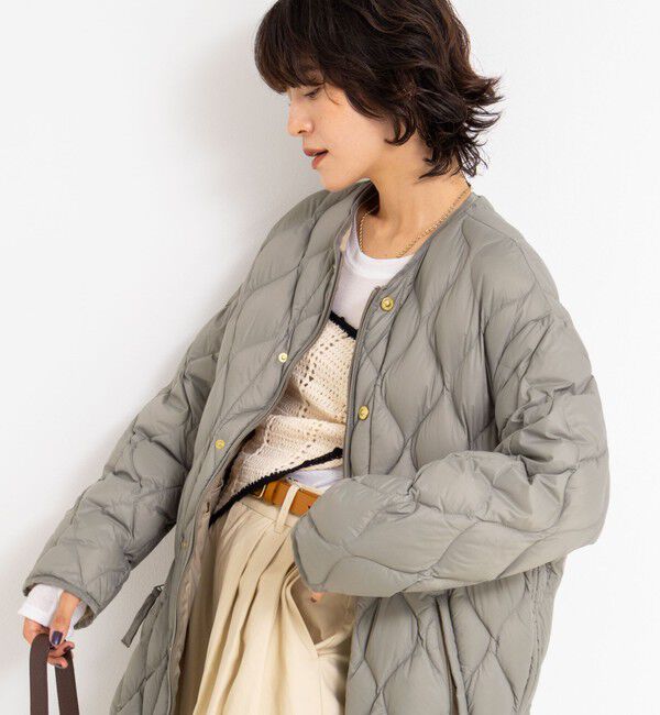 NOLLEY'S「【WEB＆一部店舗限定色アイテム】【TAION/タイオン】M65ミドル丈ダウン」|ダウン|