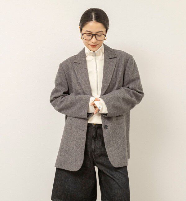 MAQWEL「【MAQWEL/マクウェル】COTTON RIB ハーフジッププルオーバー」|Tシャツ・カットソー|