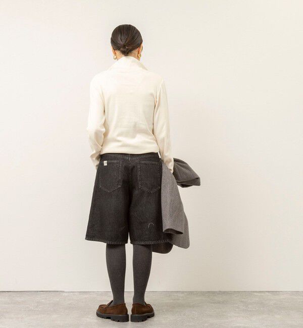 MAQWEL「【MAQWEL/マクウェル】COTTON RIB ハーフジッププルオーバー」|Tシャツ・カットソー|