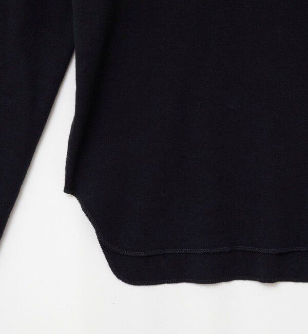 MAQWEL「【MAQWEL/マクウェル】COTTON RIB ハーフジッププルオーバー」|Tシャツ・カットソー|