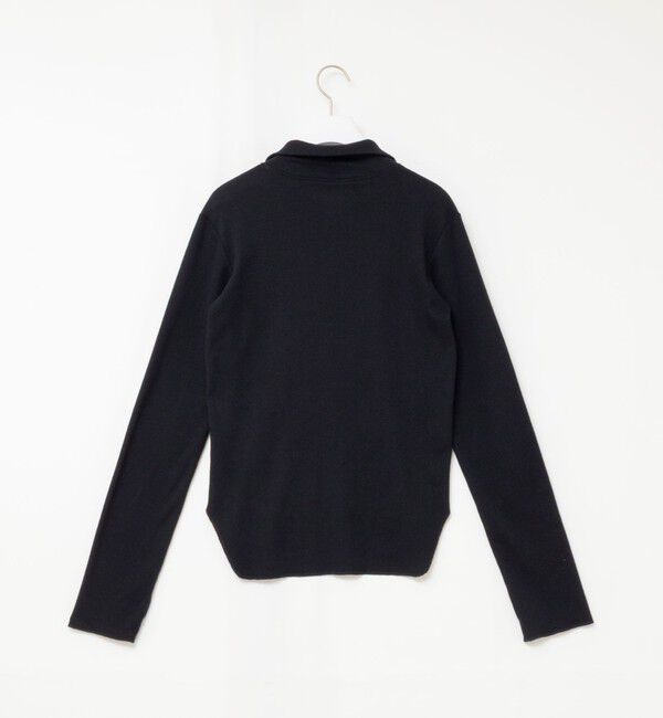 MAQWEL「【MAQWEL/マクウェル】COTTON RIB ハーフジッププルオーバー」|Tシャツ・カットソー|