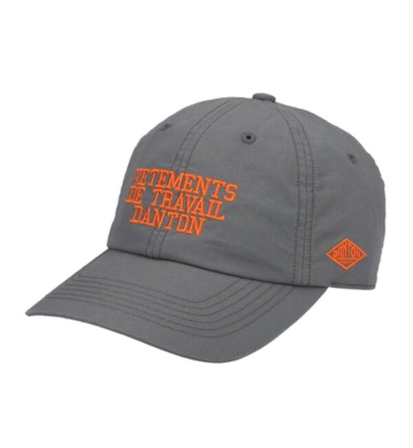 NOLLEY'S goodman「【DANTON/ダントン】＃DT-H0377 DCN 6P LOGO CAP」|キャップ・キャスケット|ミディアムグレー