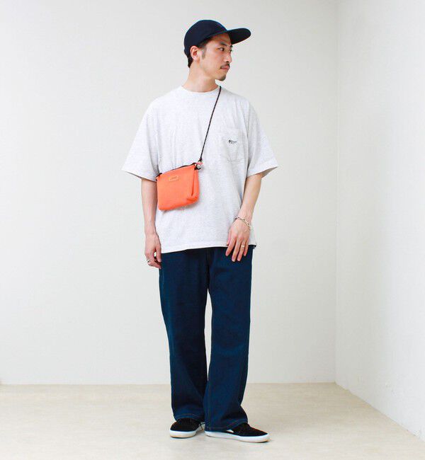 GLOSTER「【UNIVERSAL OVERALL】Summer knit sacoche」|ショルダー・メッセンジャー|
