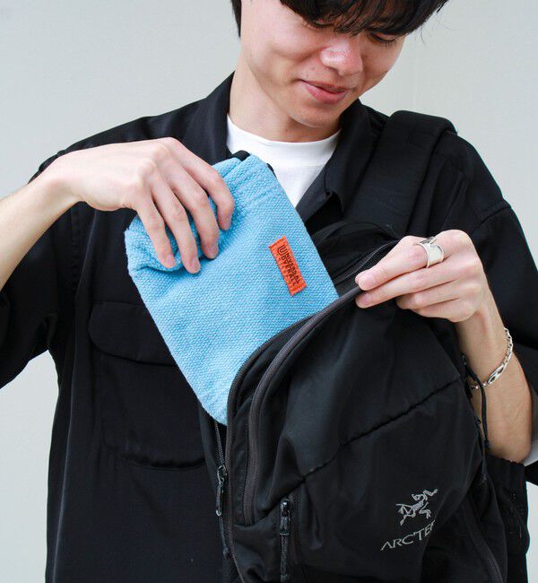 GLOSTER「【UNIVERSAL OVERALL】Summer knit sacoche」|ショルダー・メッセンジャー|