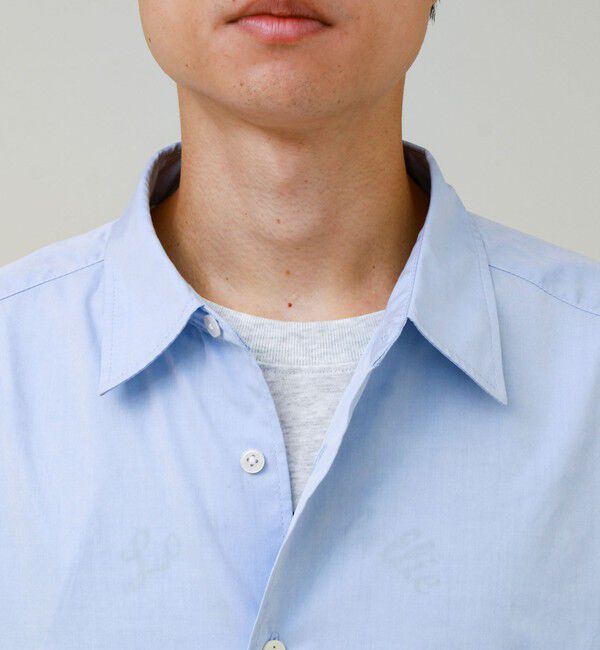 GLOSTER「【上品なツヤ感と極上の着心地】supima cotton/スーピマコットン ロングスリーブシャツ」|シャツ・ブラウス|