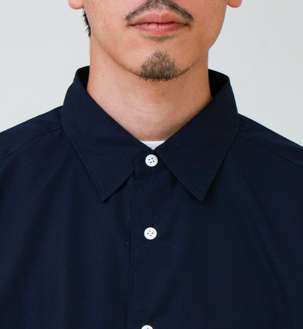 GLOSTER「【上品なツヤ感と極上の着心地】supima cotton/スーピマコットン ロングスリーブシャツ」|シャツ・ブラウス|