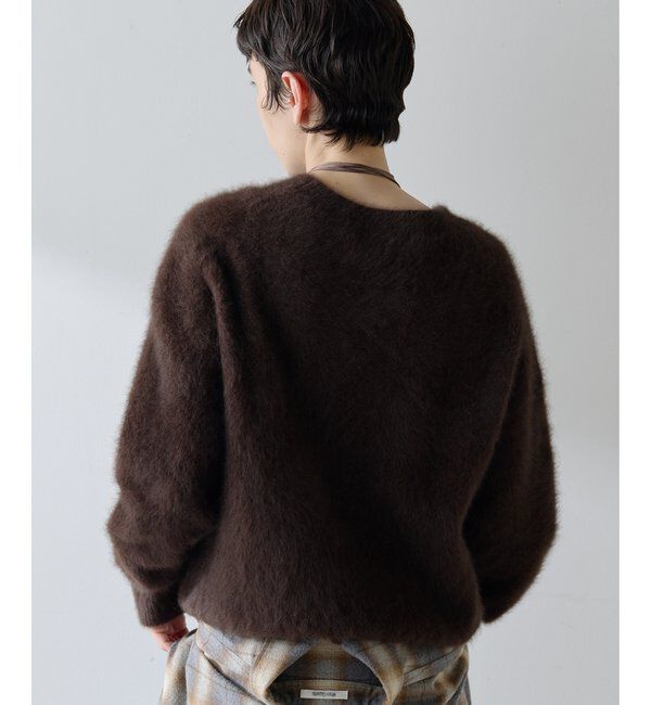  「〈WEB限定〉ファークルーネックプルオーバー」|ニット・セーター|