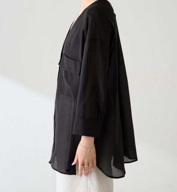 「【ロングシーズン着られる/丈調整可能◎】ヴィンテージライクオーバーシャツ」|シャツ・ブラウス|