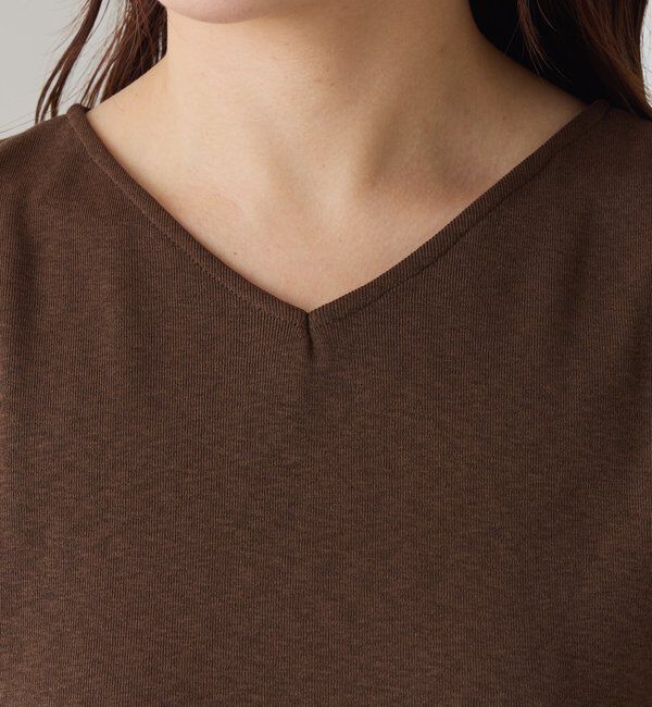  「リネンライクカットタンクトップ」|Tシャツ・カットソー|