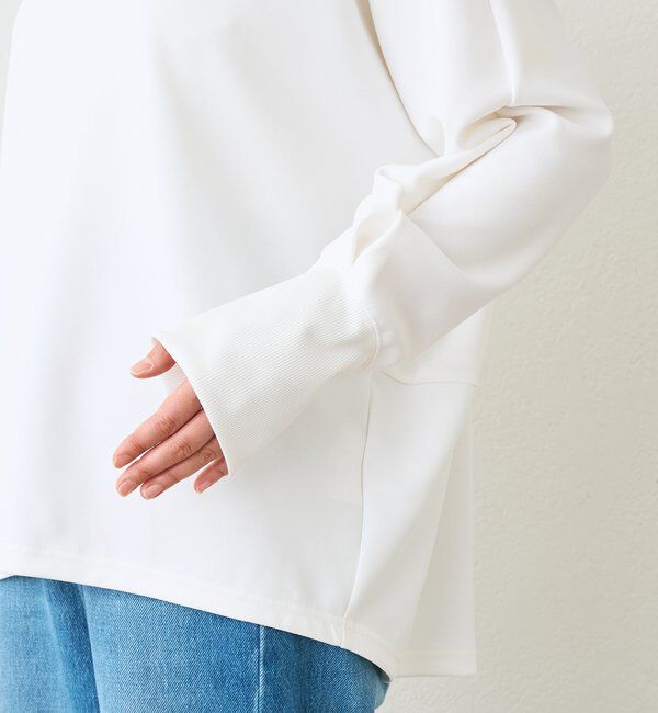  「カットジョーゼットドルマンプルオーバー」|Tシャツ・カットソー|