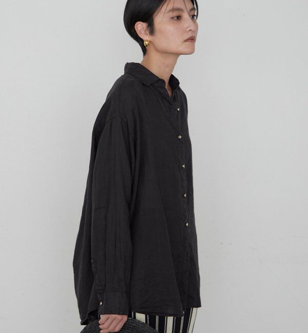  「《累計販売2万枚/名品アイテム》リネンバックタイシャツ」|シャツ・ブラウス|
