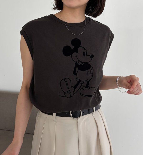  「〈GOOD ROCK SPEED〉MickeyスリーブレスTシャツ」|Tシャツ・カットソー|