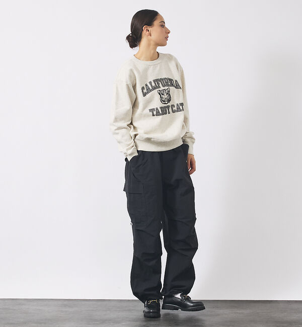 ABAHOUSE「【MIXTA/ミクスタ】TABBY CAT CREW NECK SWEAT /M」|スウェット・ジャージ|